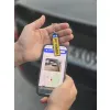 Brelok NFC tablica rejestracyjna żółta