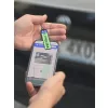 Brelok NFC tablica rejestracyjna zielona