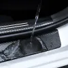 Naklejki Ochronne na Progi KIA – Carbon Look, Ochrona Progów do Modeli KIA Motors - 4 sztuki