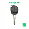SILIKONOWE OCHRONNE ETUI NA KLUCZYK SUZUKI Swift Vitara Ignis Splash Jimny