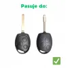 Silikonowe etui na kluczyk do Ford Focus Fiesta Fusion Mondeo Mk3 Shell