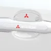 Naklejki ochronne na klamki drzwi samochodu - MITSUBISHI (4 sztuki)