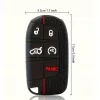 SILIKONOWE OCHRONNE ETUI NA KLUCZYK JEEP DODGE CHRYSLER CHARGER CHEROKEE