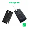 SILIKONOWE ETUI NA KLUCZYK DO PEUGEOT 207 307 308 407 607 807 Partner Tepee
