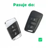 SILIKONOWE ETUI NA KLUCZYK OCHRONNE SKODA VOLKSWAGEN VW PASSAT RAPID FABIA