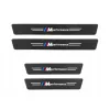 Naklejki Ochronne na Progi z Logo BMW M-Performance - Carbon Look M-Performance - zestaw 4 sztuk