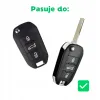 SILIKONOWE ETUI NA KLUCZYK DO PEUGEOT 207 307 308 407 607 807 CITROEN