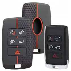 SILIKONOWE ETUI NA KLUCZYK PILOT KARTĘ DO Land Rover Range Rover Jaguar XF