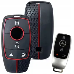 SILIKONOWE ETUI NA KLUCZYK PILOT KARTĘ DO MERCEDES W205 177 GLE GLC A B CL