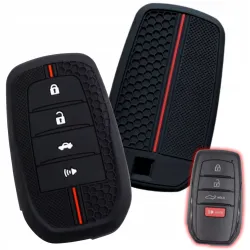SILIKONOWE ETUI NA KLUCZYK DO TOYOTA COROLLA PRIUS HIGHLANDER TACOMA VENZA