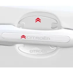 Naklejki ochronne na klamki drzwi samochodu - CITROEN (4 sztuki)