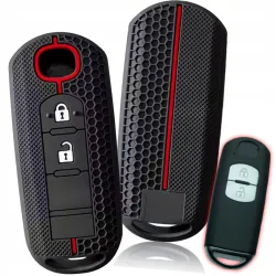 SILIKONOWE ETUI OCHRONNE NA KLUCZYK PILOT MAZDA 2, 3, 6, CX-5, MX-5, CX-3