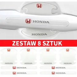 Naklejki ochronne na klamki drzwi samochodu - HONDA (4 sztuki)