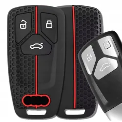 SILIKONOWE ETUI NA KLUCZYK PILOT KARTE DO AUDI A4 B9 Q5 Q7 TT POKROWIEC
