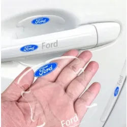Naklejki ochronne na klamki drzwi samochodu - FORD (4 sztuki)