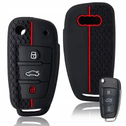 ETUI POKROWIEC OBUDOWA 3D NA KLUCZYK KLUCZYKA PILOT AUDI A2 A3 A4 A5 A6 Q3