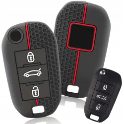 SILIKONOWE ETUI NA KLUCZYK DO PEUGEOT 207 307 308 407 607 807 CITROEN