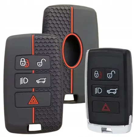 SILIKONOWE ETUI NA KLUCZYK PILOT KARTĘ DO Land Rover Range Rover Jaguar XF