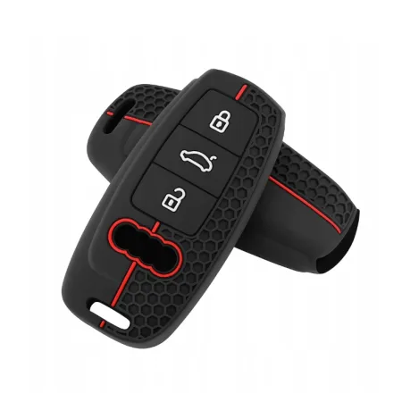 Silikonowe Etui NA KLUCZYK Pilot AUDI A3 A4 B9 A6 A7 4K A8 E-tron Q8 SQ8 Q7