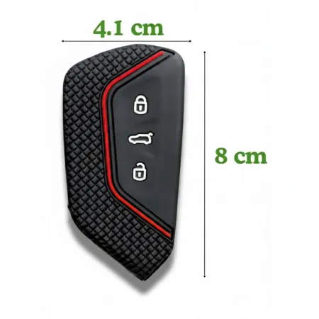 ETUI SILIKONOWE POKROWIEC NA KLUCZYK VOLKSWAGEN GOLF 8 LEON OCTAVIA V VW