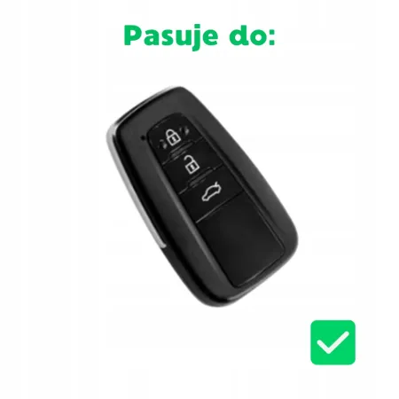 SILIKONOWE ETUI NA KLUCZYK DO TOYOTA Corolla Land Cruiser Mirai Prius RAV4