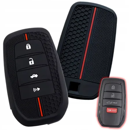 SILIKONOWE ETUI NA KLUCZYK DO TOYOTA COROLLA PRIUS HIGHLANDER TACOMA VENZA