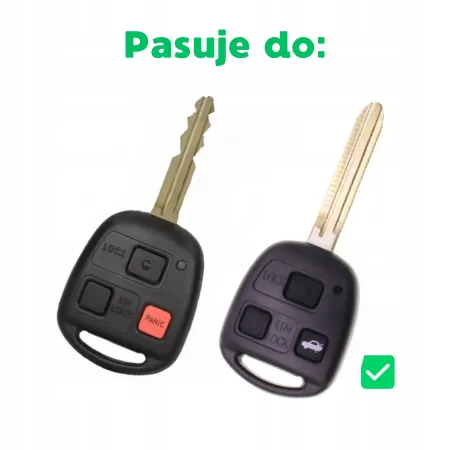 SILIKONOWE ETUI NA KLUCZYK DO LEXUS RX IS GS LS LC LX TOYOTA COROLLA YARIS