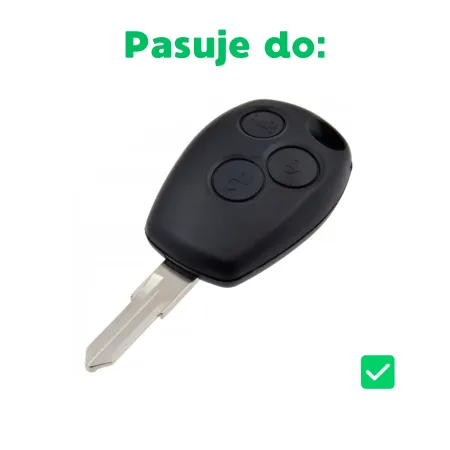 SILIKONOWE ETUI NA KLUCZYK DO DACIA DUSTER SANDERO LOGAN LODGY RENAULT CLIO