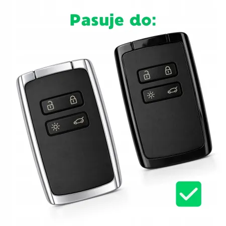 SILIKONOWE ETUI NA KARTĘ PILOT KLUCZYK RENAULT CAPTUR MEGANE DACIA SANDERO