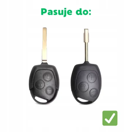 Silikonowe etui na kluczyk do Ford Focus Fiesta Fusion Mondeo Mk3 Shell