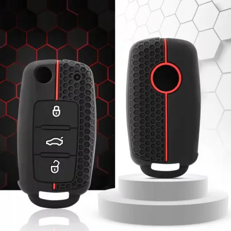 SILIKONOWE ETUI NA KLUCZYK PILOT KARTE DO VOLKSWAGEN SKODA GOLF PASSAT SEAT