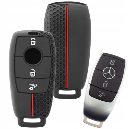 SILIKONOWE ETUI NA KLUCZYK PILOT KARTĘ DO MERCEDES W205 177 GLE GLC A B CLA