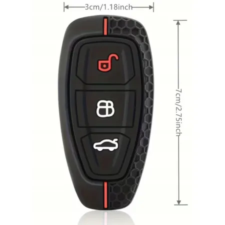 Silikonowe etui na kluczyk do Ford Mondeo Grand C Max Focus Fiesta Kuga