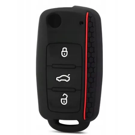 SILIKONOWE ETUI NA KLUCZYK PILOT DO VOLKSWAGEN SKODA GOLF PASSAT SEAT