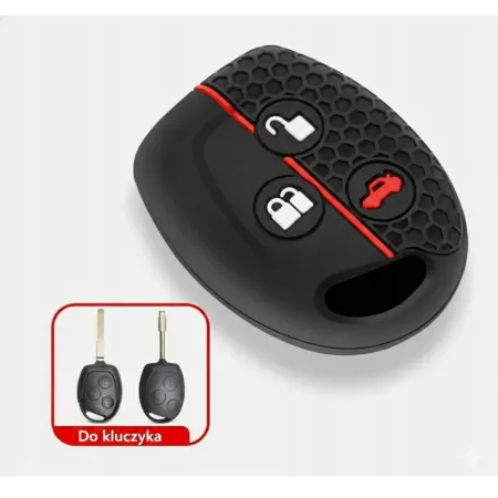 Silikonowe etui na kluczyk do Ford Focus Fiesta Fusion Mondeo Mk3 Shell