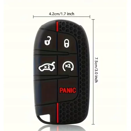 SILIKONOWE OCHRONNE ETUI NA KLUCZYK JEEP DODGE CHRYSLER CHARGER CHEROKEE