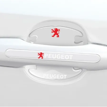 Naklejki Ochronne Na Klamki Peugeot 2008 207 208 2008 308 508 5008 HIT