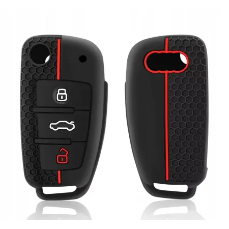 ETUI POKROWIEC OBUDOWA 3D NA KLUCZYK KLUCZYKA PILOT AUDI A2 A3 A4 A5 A6 Q3
