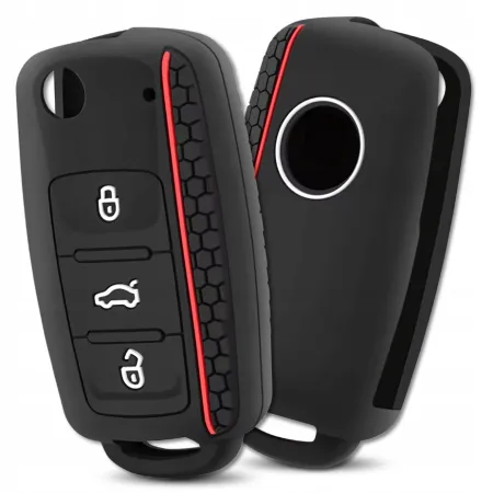 SILIKONOWE ETUI NA KLUCZYK PILOT DO VOLKSWAGEN SKODA GOLF PASSAT SEAT
