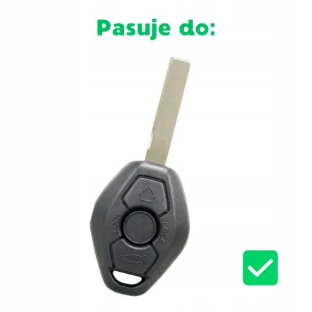 Etui na Kluczyk BMW E36 E39 E46 X3 X5 Silikonowe Ochronne Etui na pilot