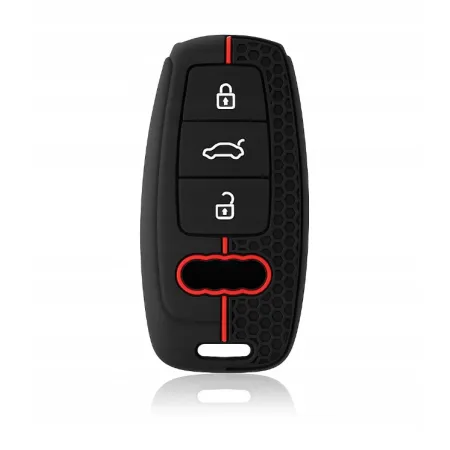 Silikonowe Etui NA KLUCZYK Pilot AUDI A3 A4 B9 A6 A7 4K A8 E-tron Q8 SQ8 Q7