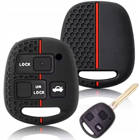 SILIKONOWE ETUI NA KLUCZYK DO LEXUS RX IS GS LS LC LX TOYOTA COROLLA YARIS