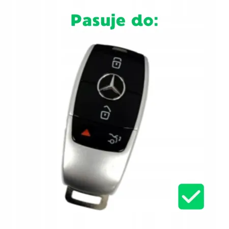 SILIKONOWE ETUI NA KLUCZYK PILOT KARTĘ DO MERCEDES W205 177 GLE GLC A B CL