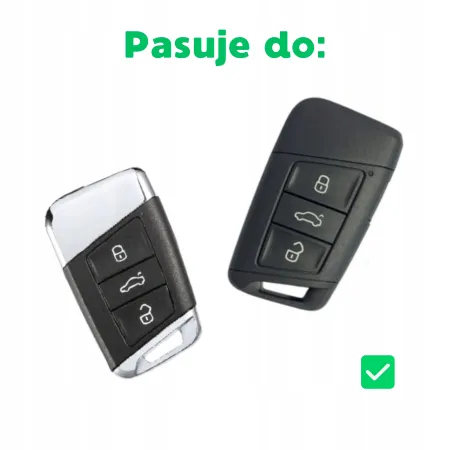 SILIKONOWE ETUI NA KLUCZYK OCHRONNE SKODA VOLKSWAGEN VW PASSAT RAPID FABIA