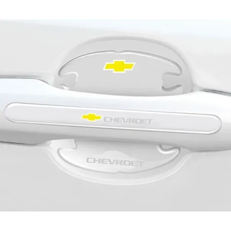 Naklejki ochronne na klamki drzwi samochodu - CHEVROLET (4 sztuki)