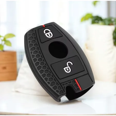 ETUI NA KLUCZYK MERCEDES SILIKONOWE 2 GUZIKI CLS CLK W176 W212 W219