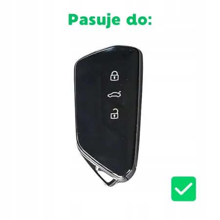 ETUI SILIKONOWE POKROWIEC NA KLUCZYK VOLKSWAGEN GOLF 8 LEON OCTAVIA V VW