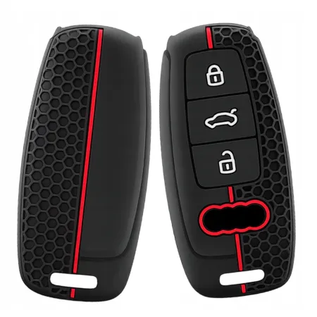 Silikonowe Etui NA KLUCZYK Pilot AUDI A3 A4 B9 A6 A7 4K A8 E-tron Q8 SQ8 Q7