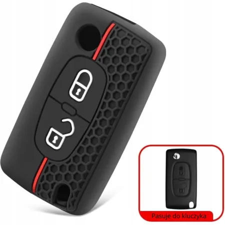 SILIKONOWE ETUI NA KLUCZYK DO CITROEN C2 C3 C4 C5 C6 Xsara Berlingo PEUGEOT
