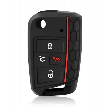 SILIKONOWE ETUI OCHRONNE NA KLUCZYK DO SKODA VOLKSWAGEN POLO GOLF SUPERB